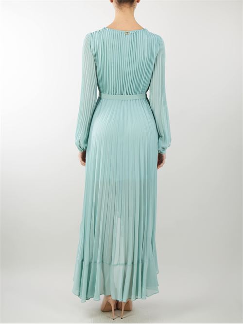 Long dress in pleated georgette Twinset TWIN SET |  | TP2460537